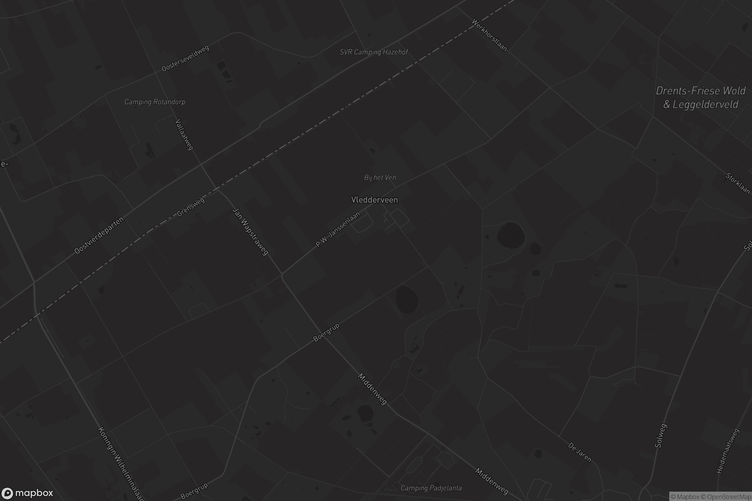 Kaart van Vledderveen