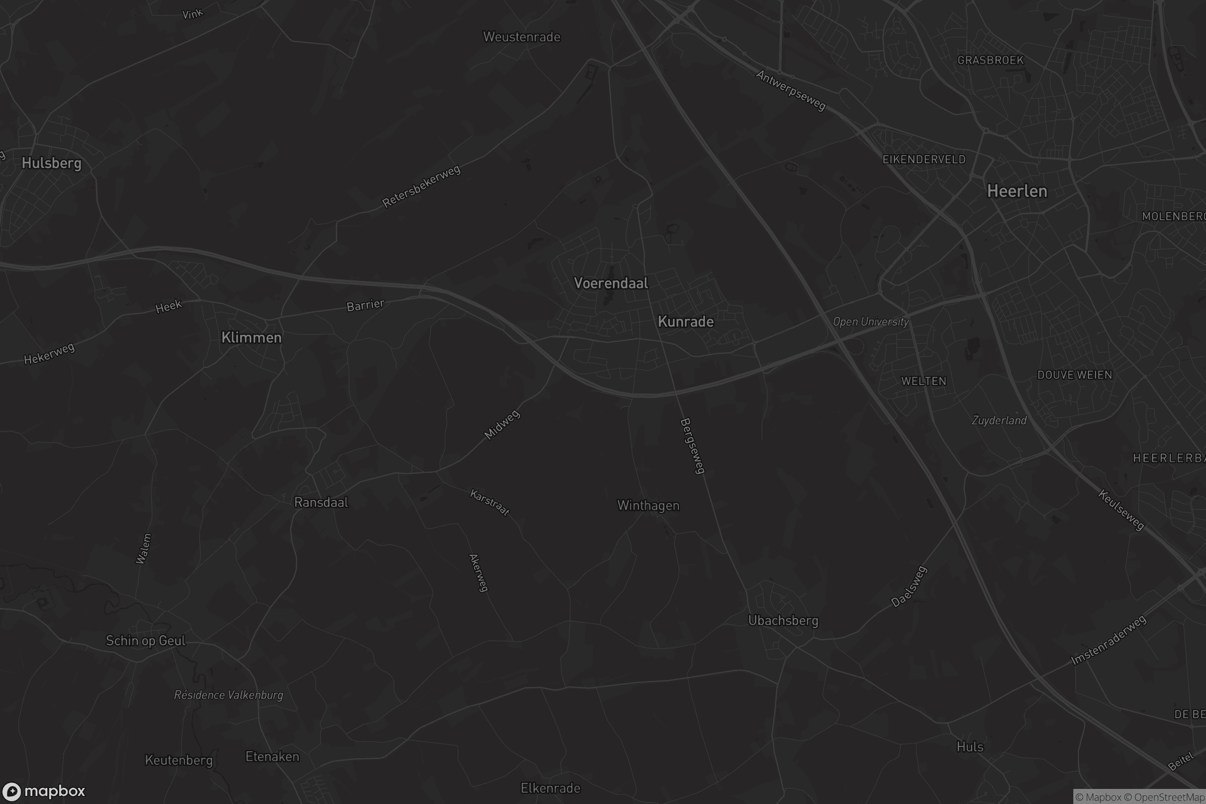 Kaart van Voerendaal