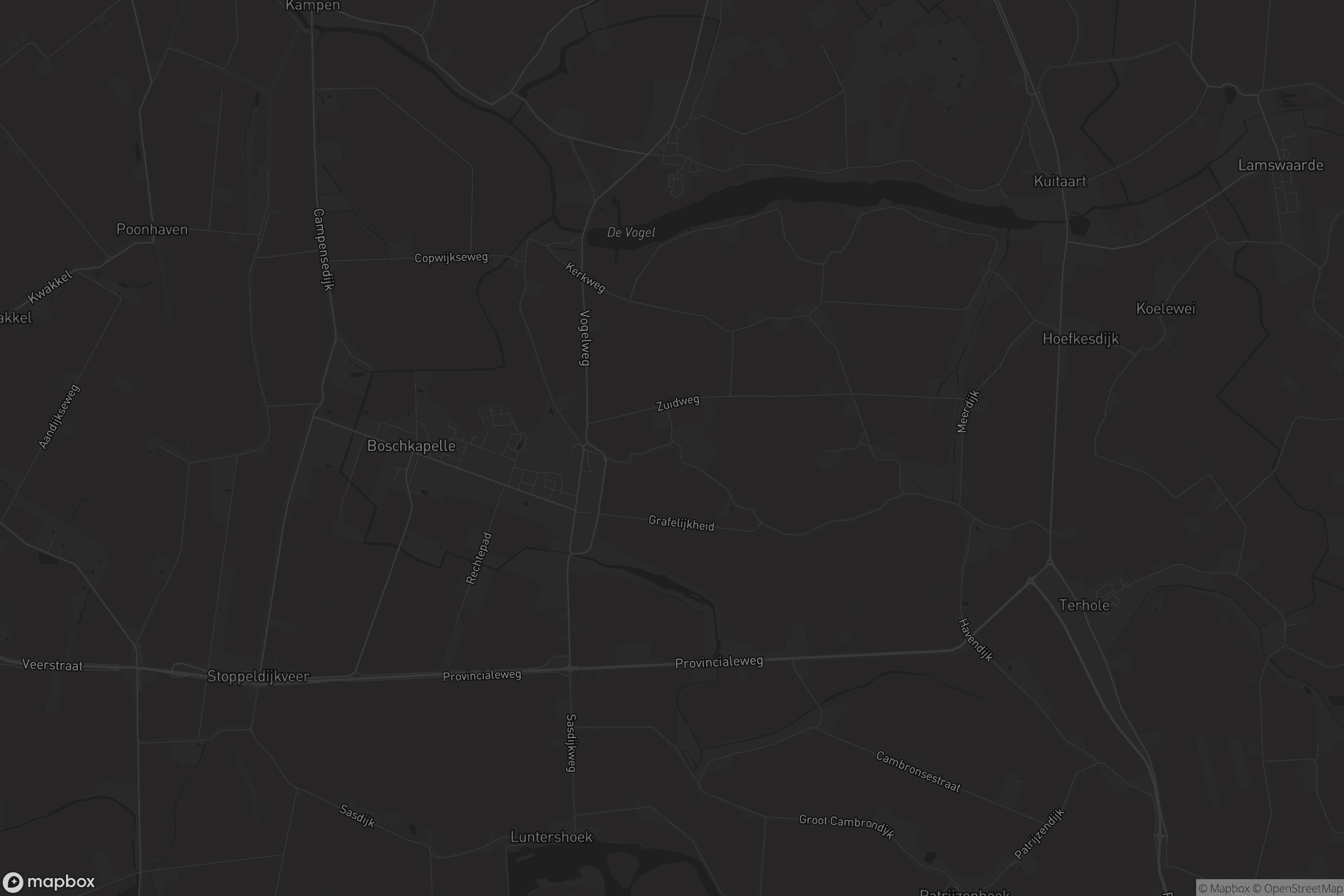 Kaart van Vogelwaarde