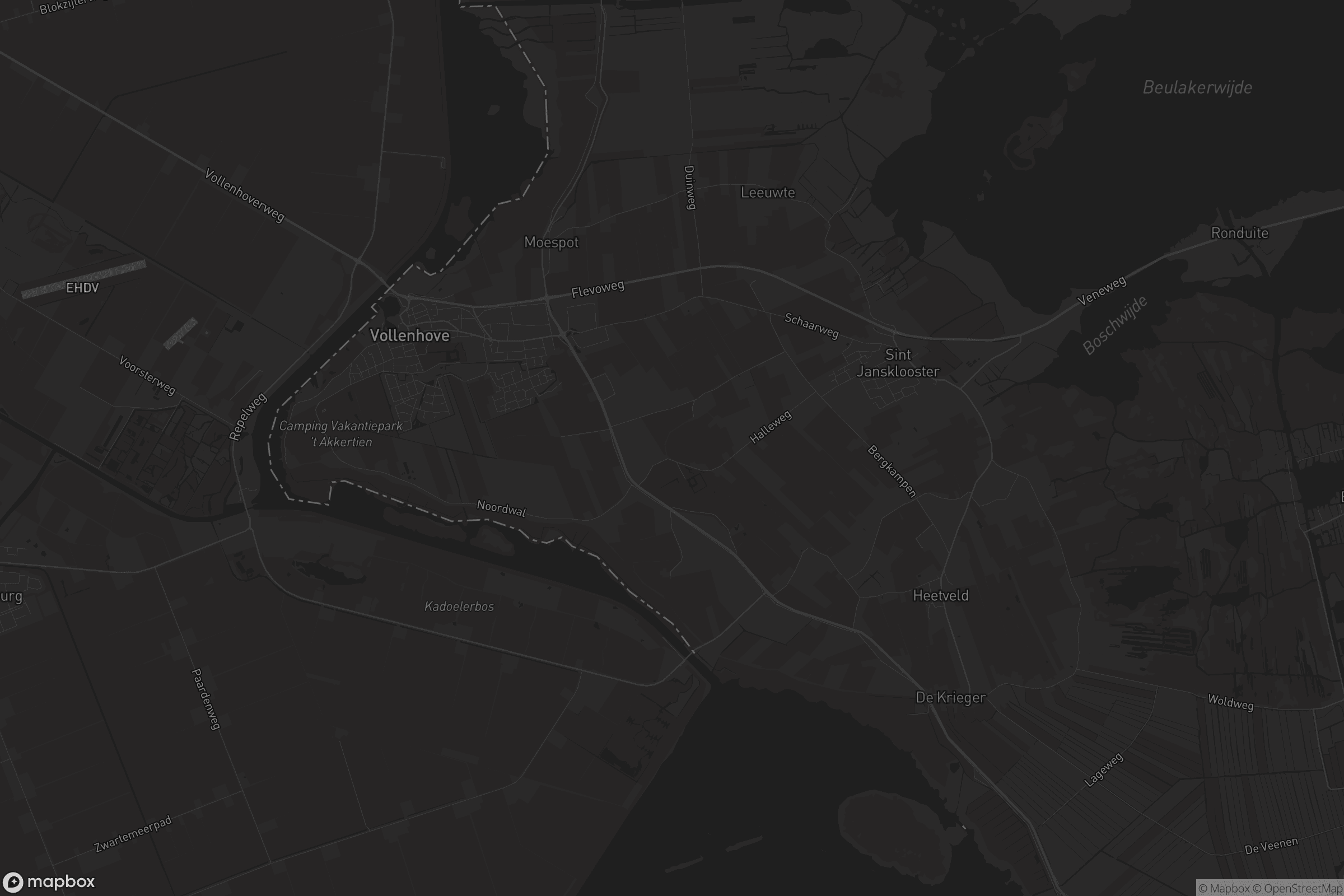 Kaart van Vollenhove