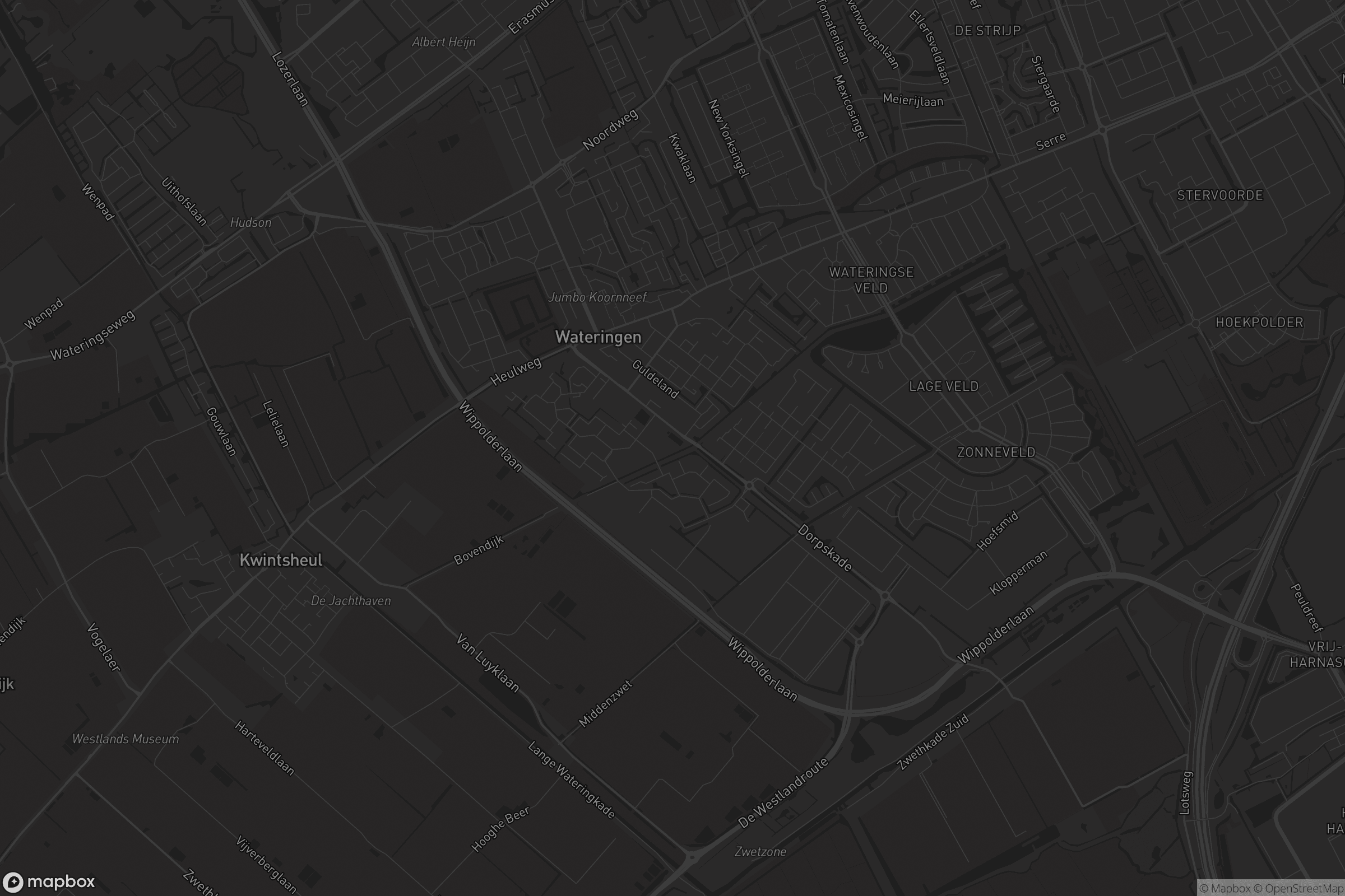 Kaart van Wateringen