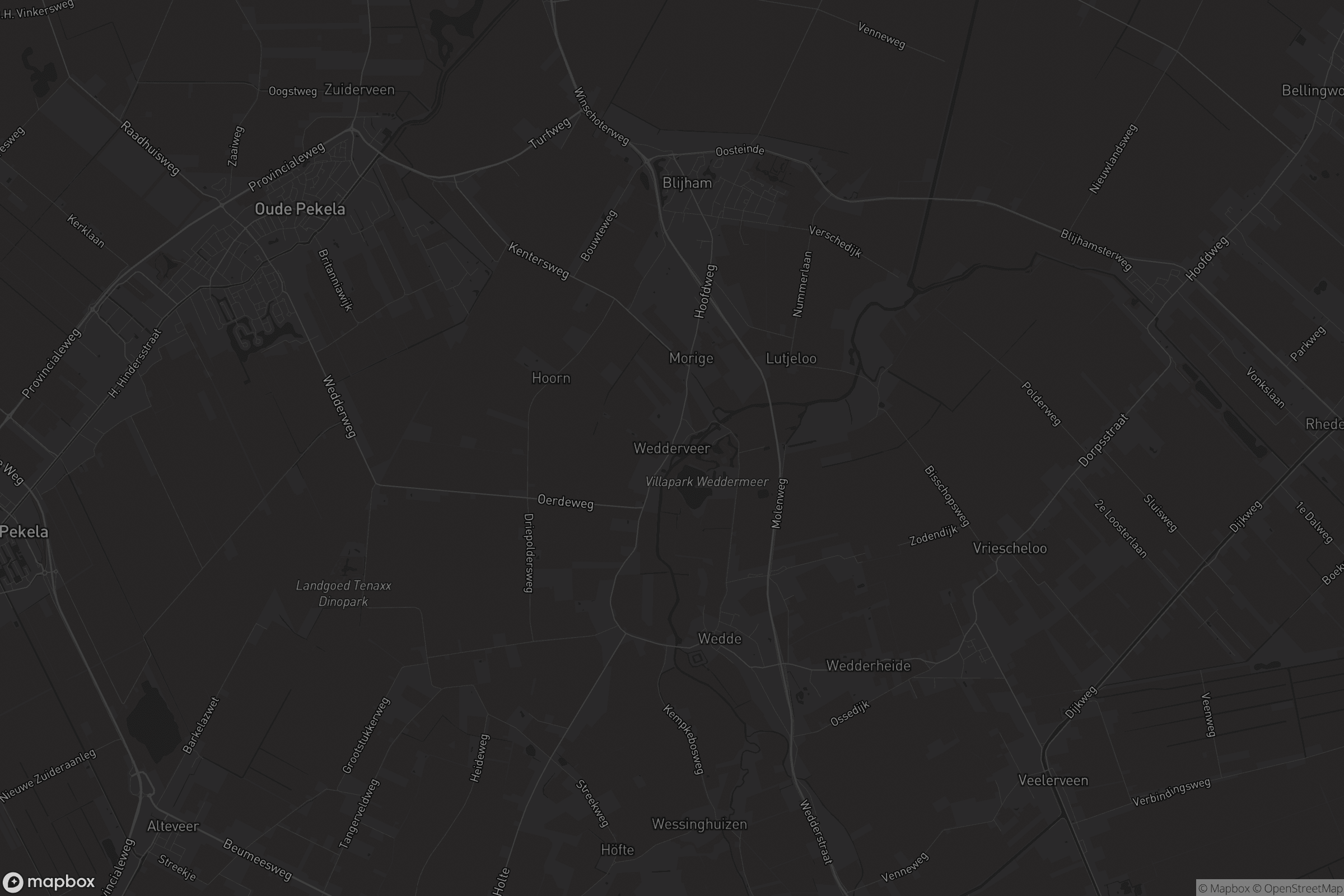 Kaart van Wedderveer