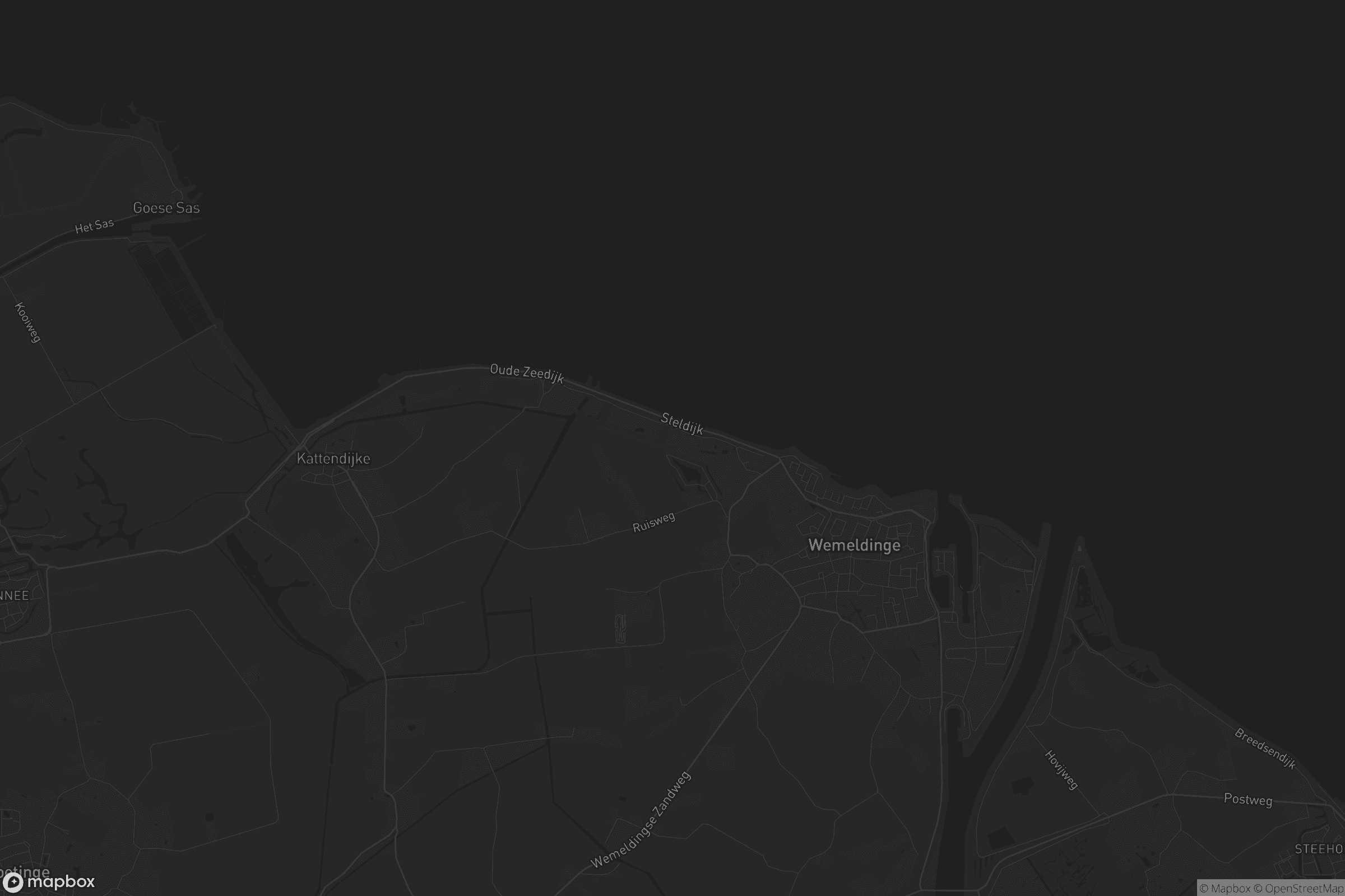 Kaart van Wemeldinge