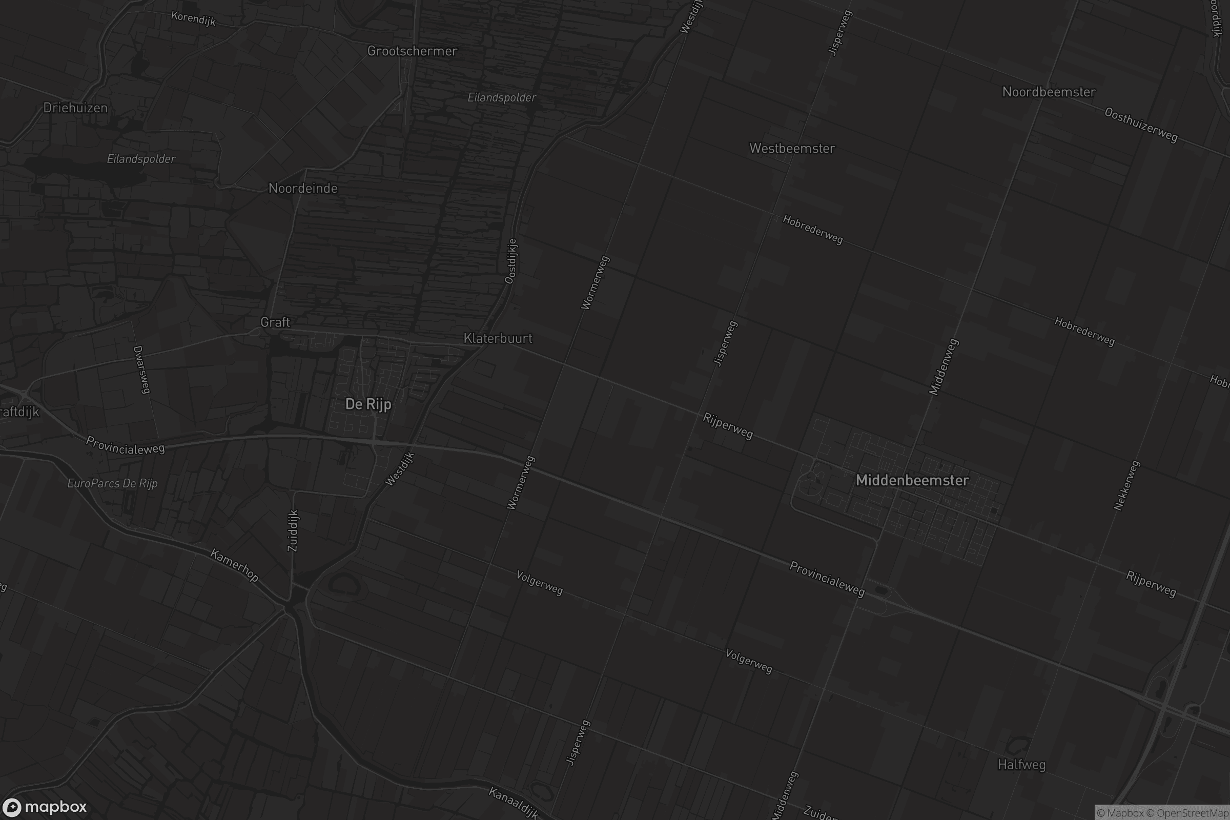 Kaart van Westbeemster