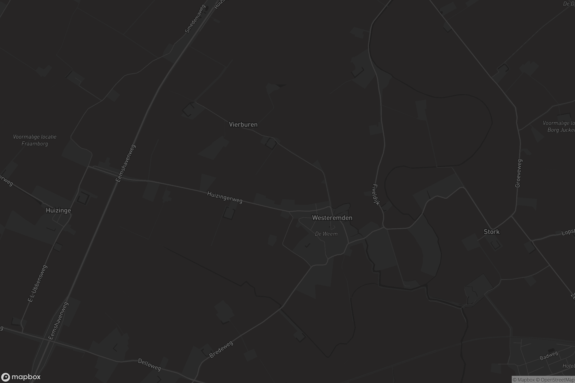 Kaart van Westeremden