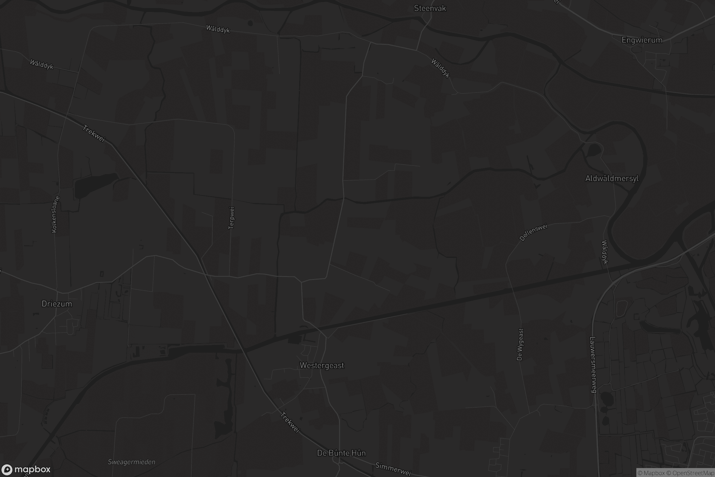 Kaart van Westergeast