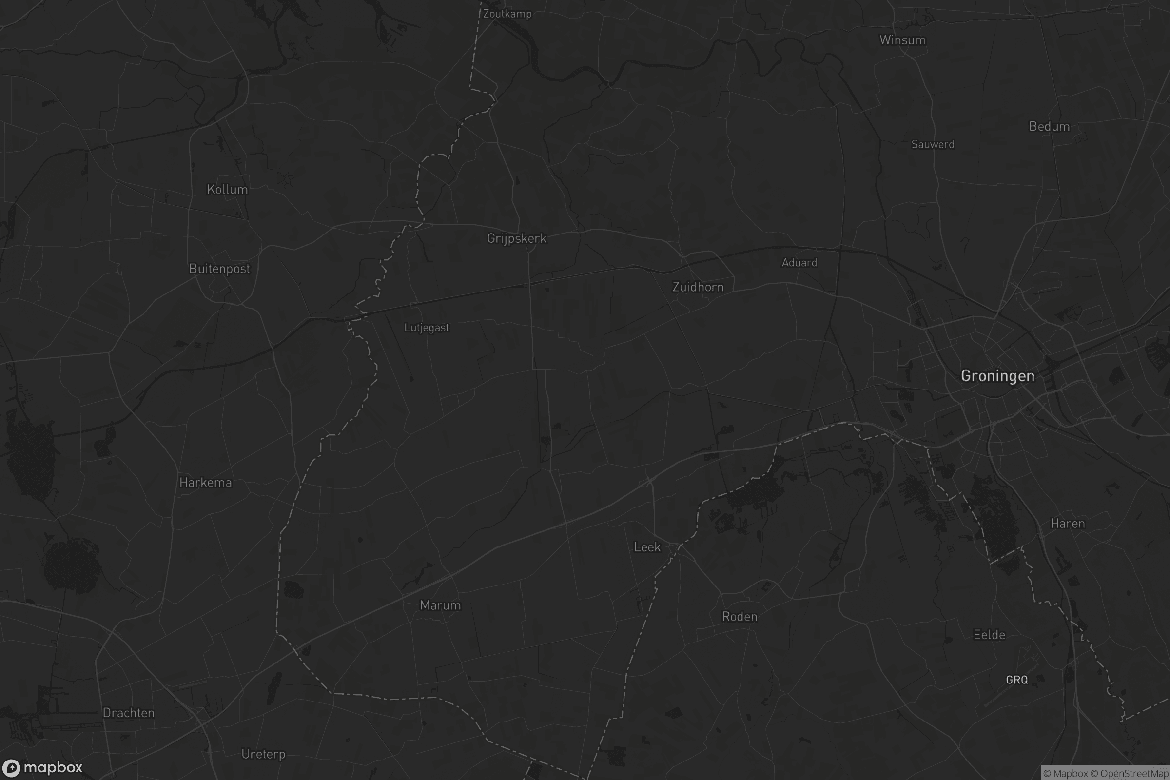 Kaart van Westerkwartier