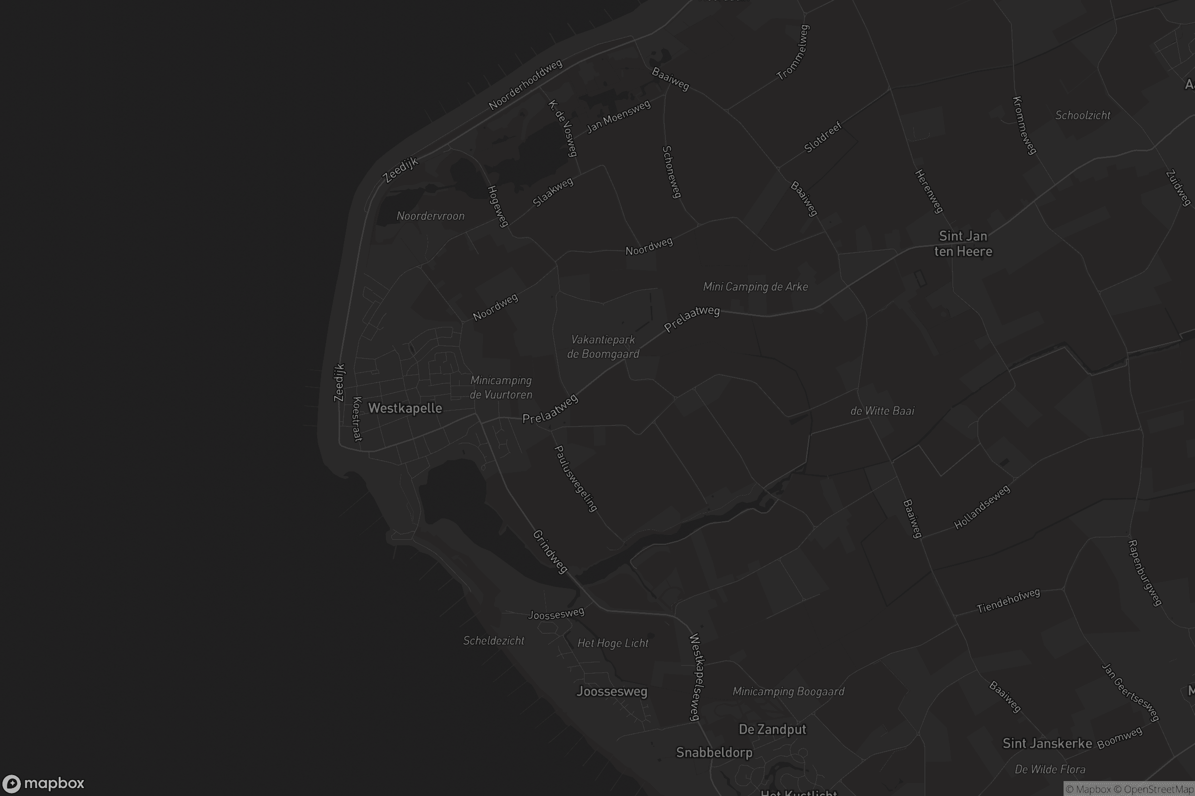 Kaart van Westkapelle