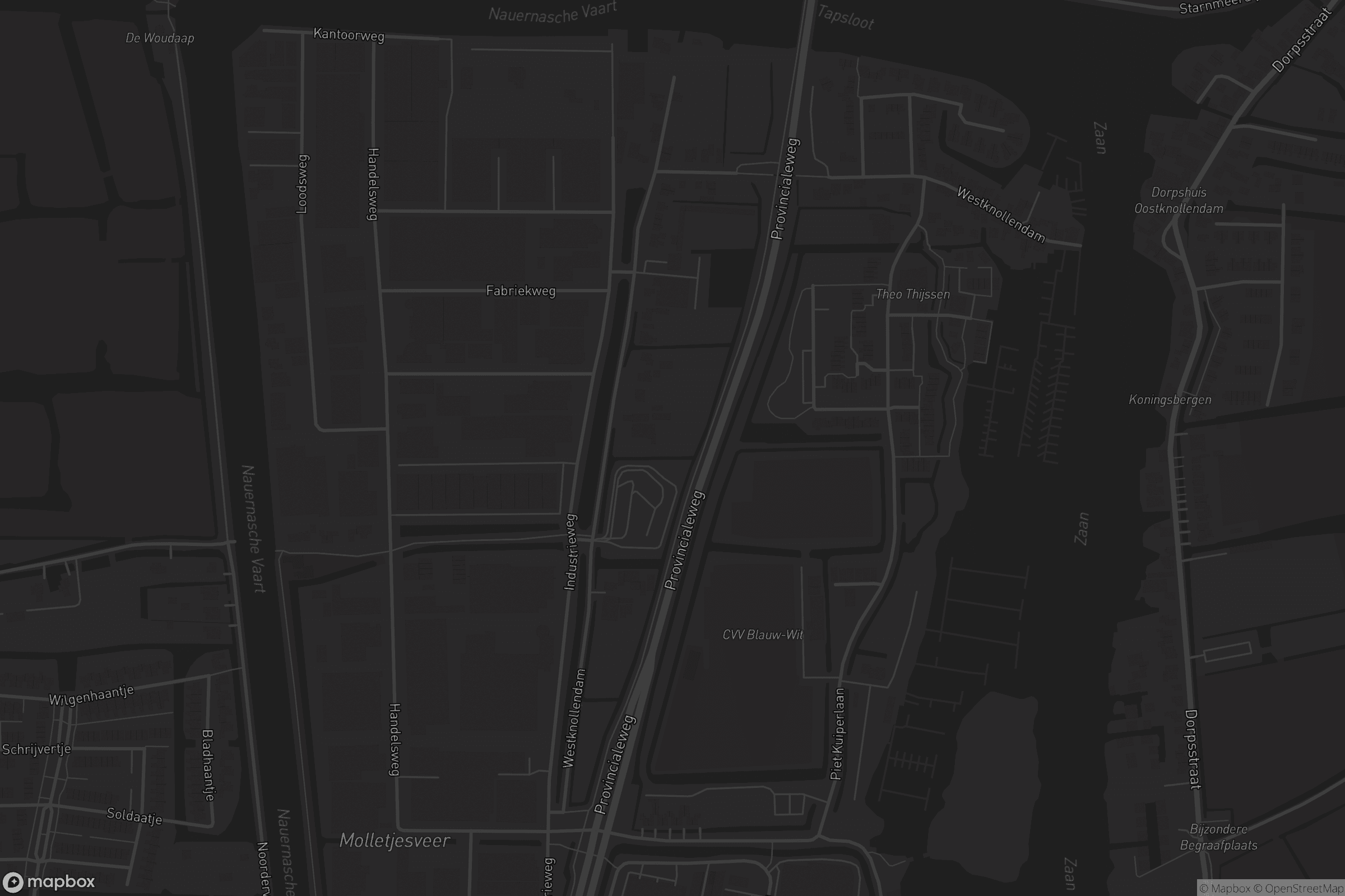 Kaart van Westknollendam