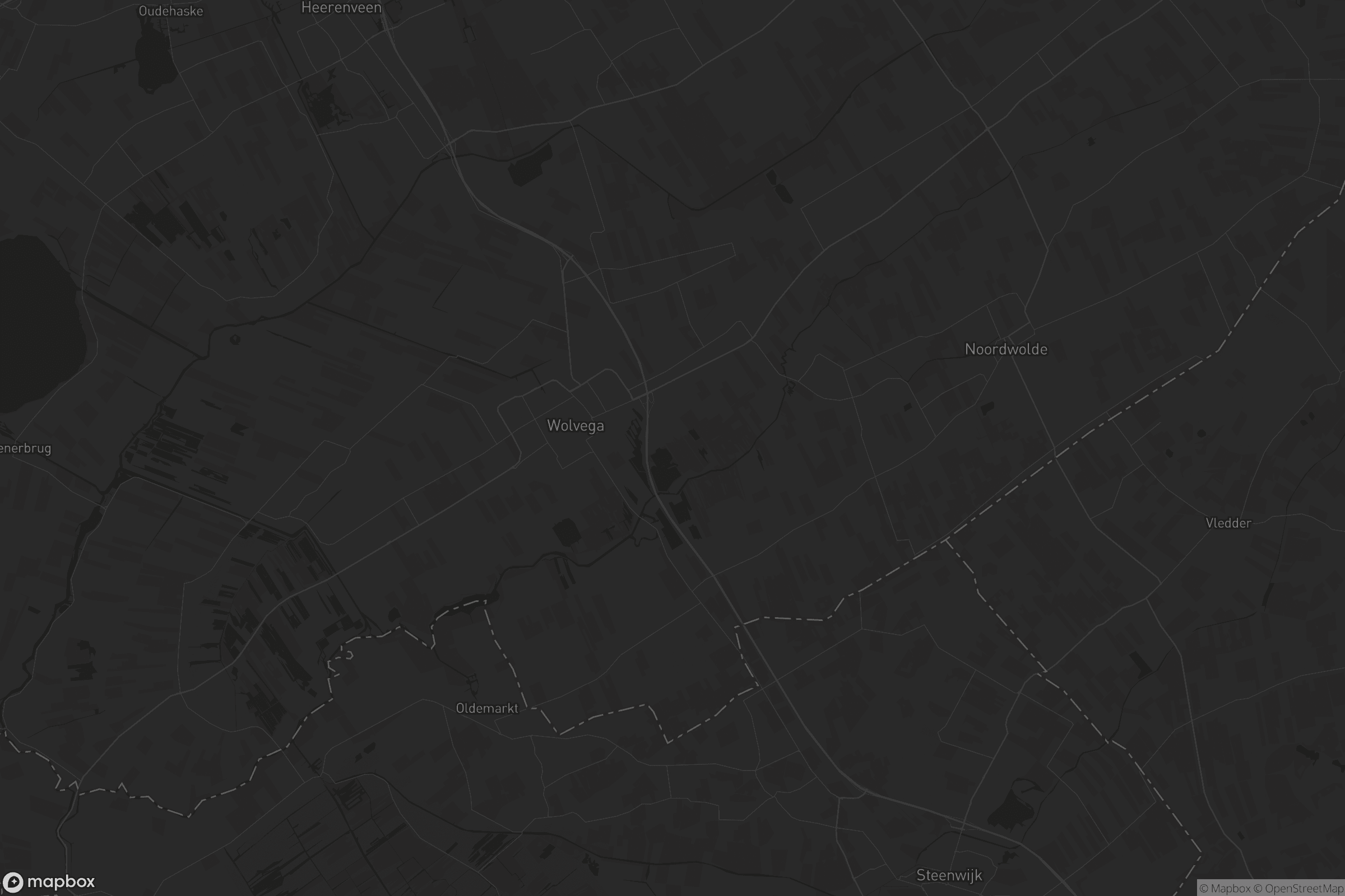 Kaart van Weststellingwerf