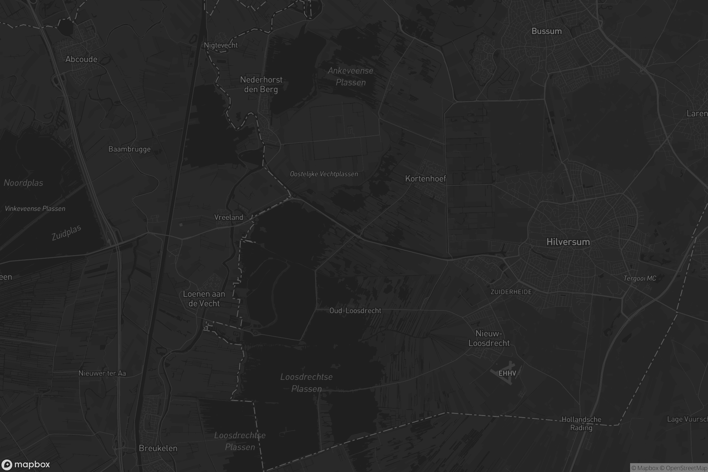 Kaart van Wijdemeren