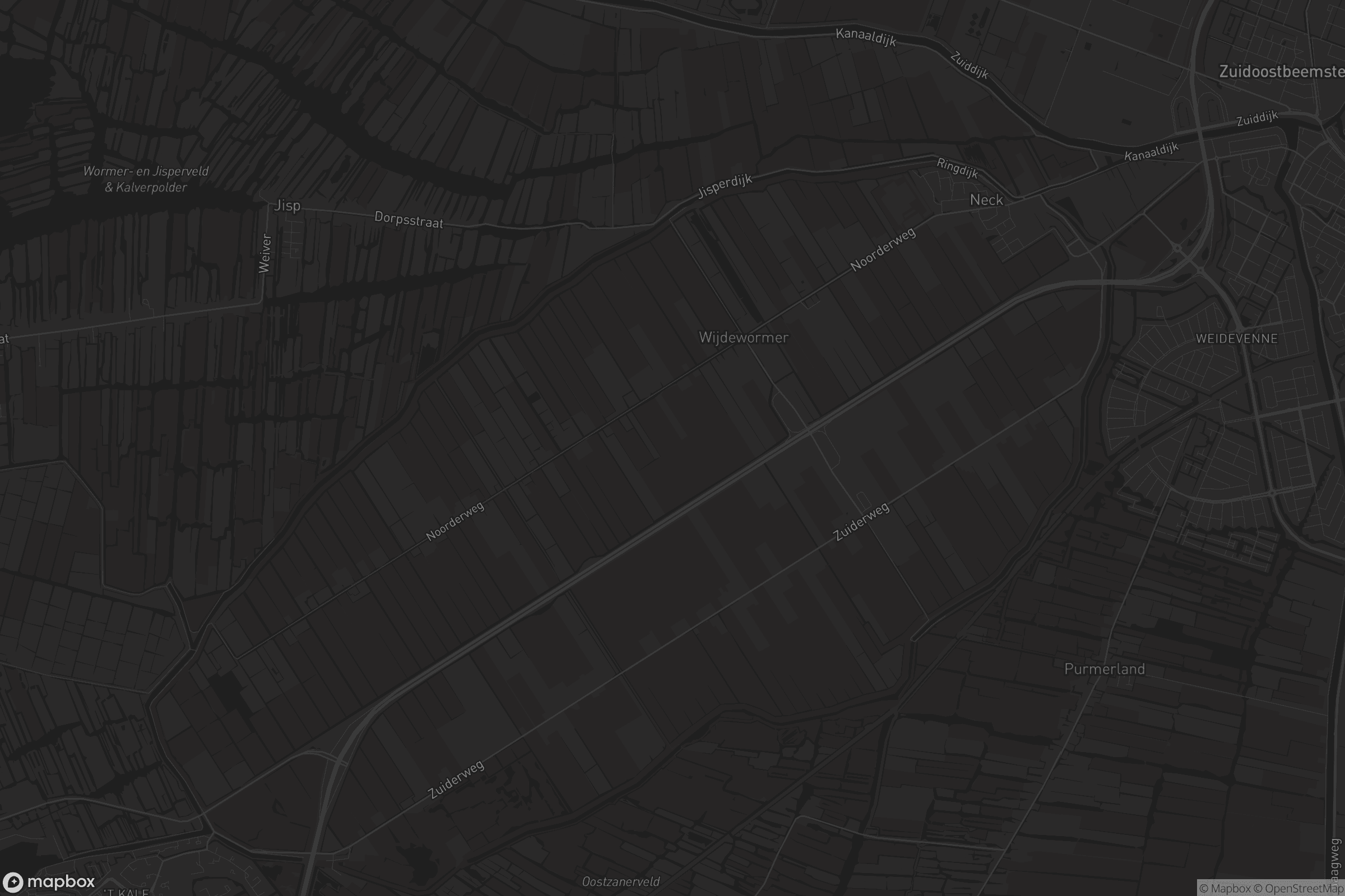 Kaart van Wijdewormer