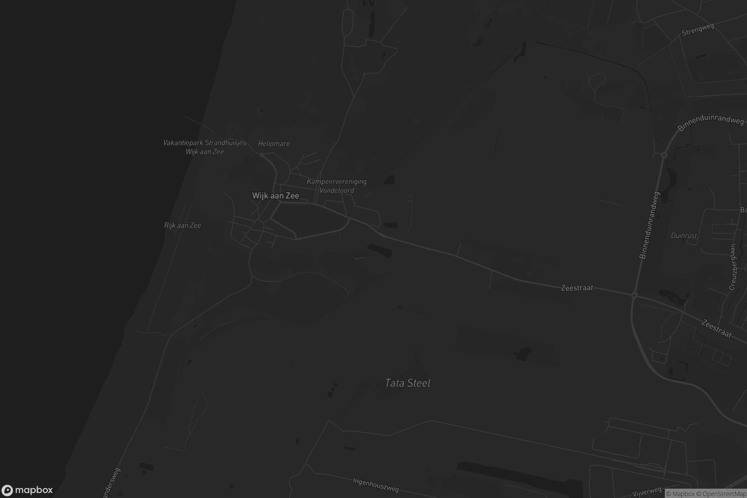 Kaart van Wijk aan Zee