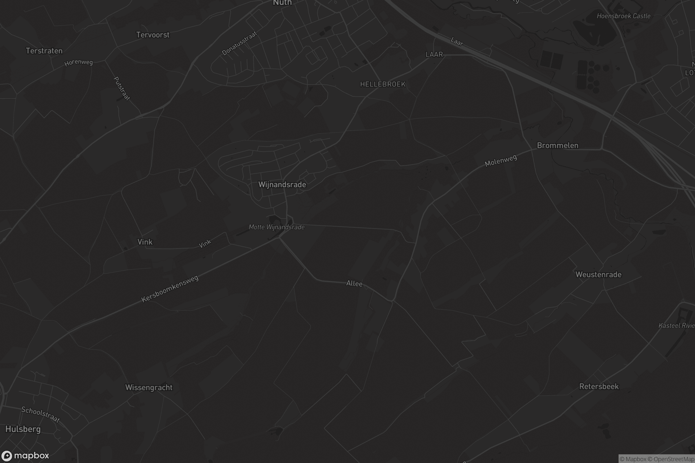 Kaart van Wijnandsrade