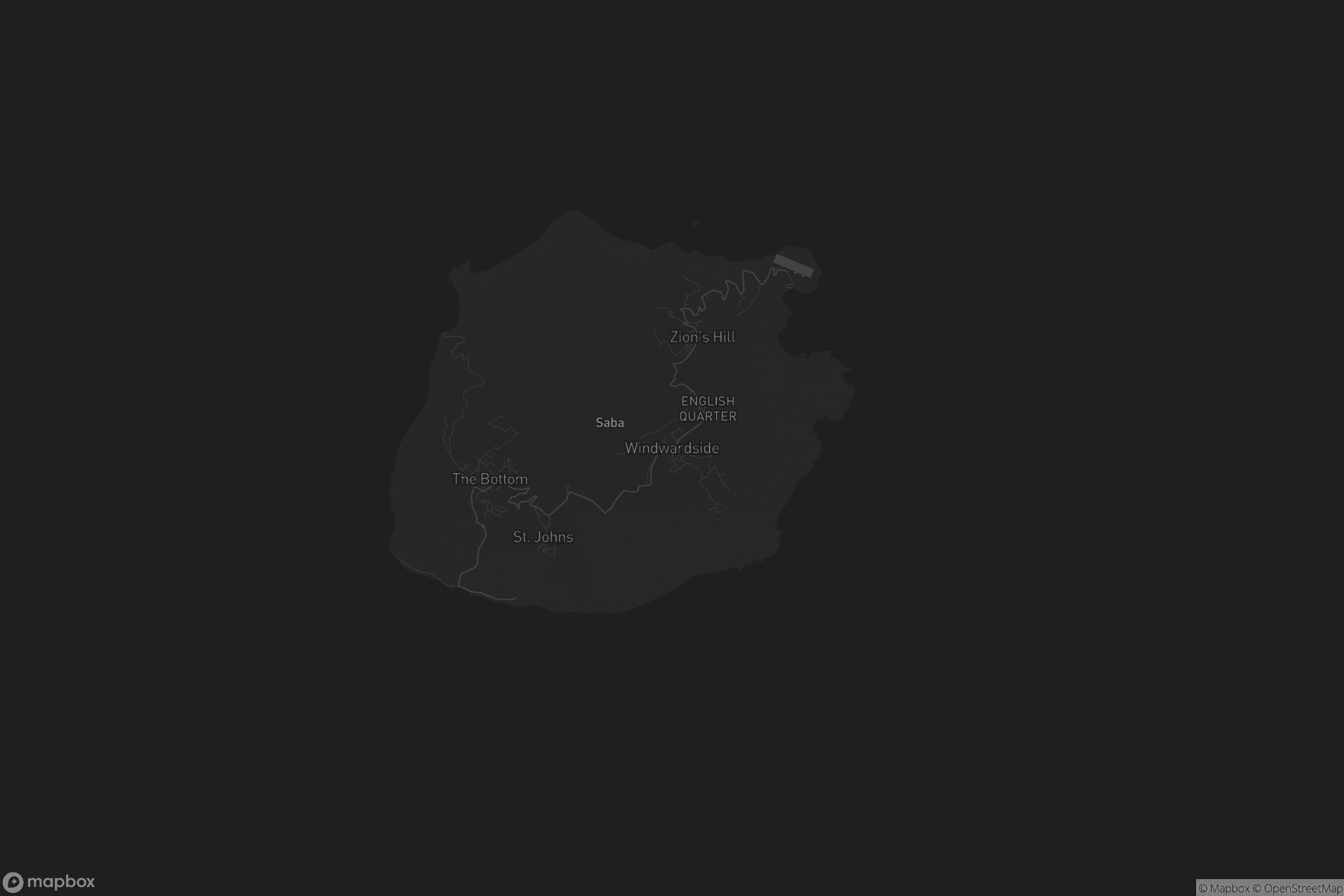 Kaart van Windwardside