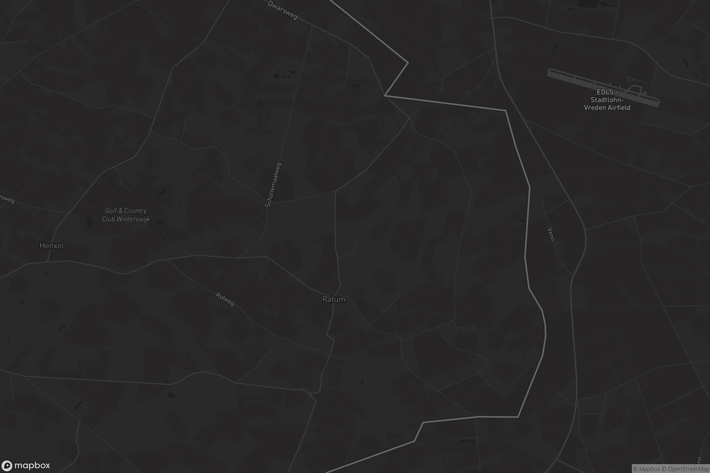 Kaart van Winterswijk Ratum