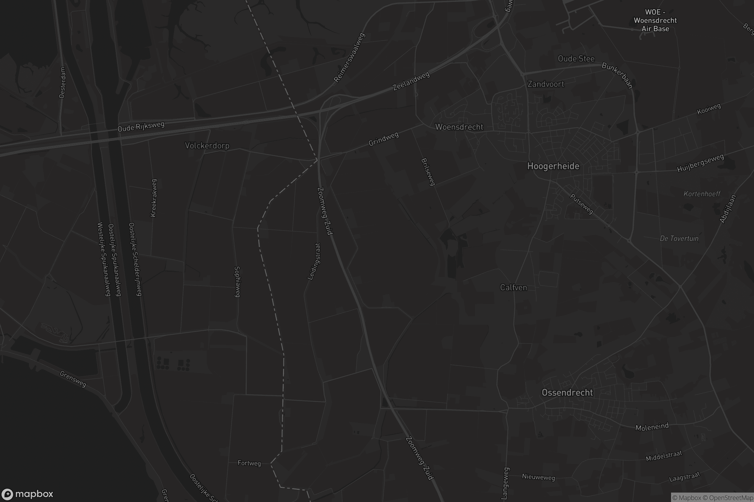 Kaart van Woensdrecht