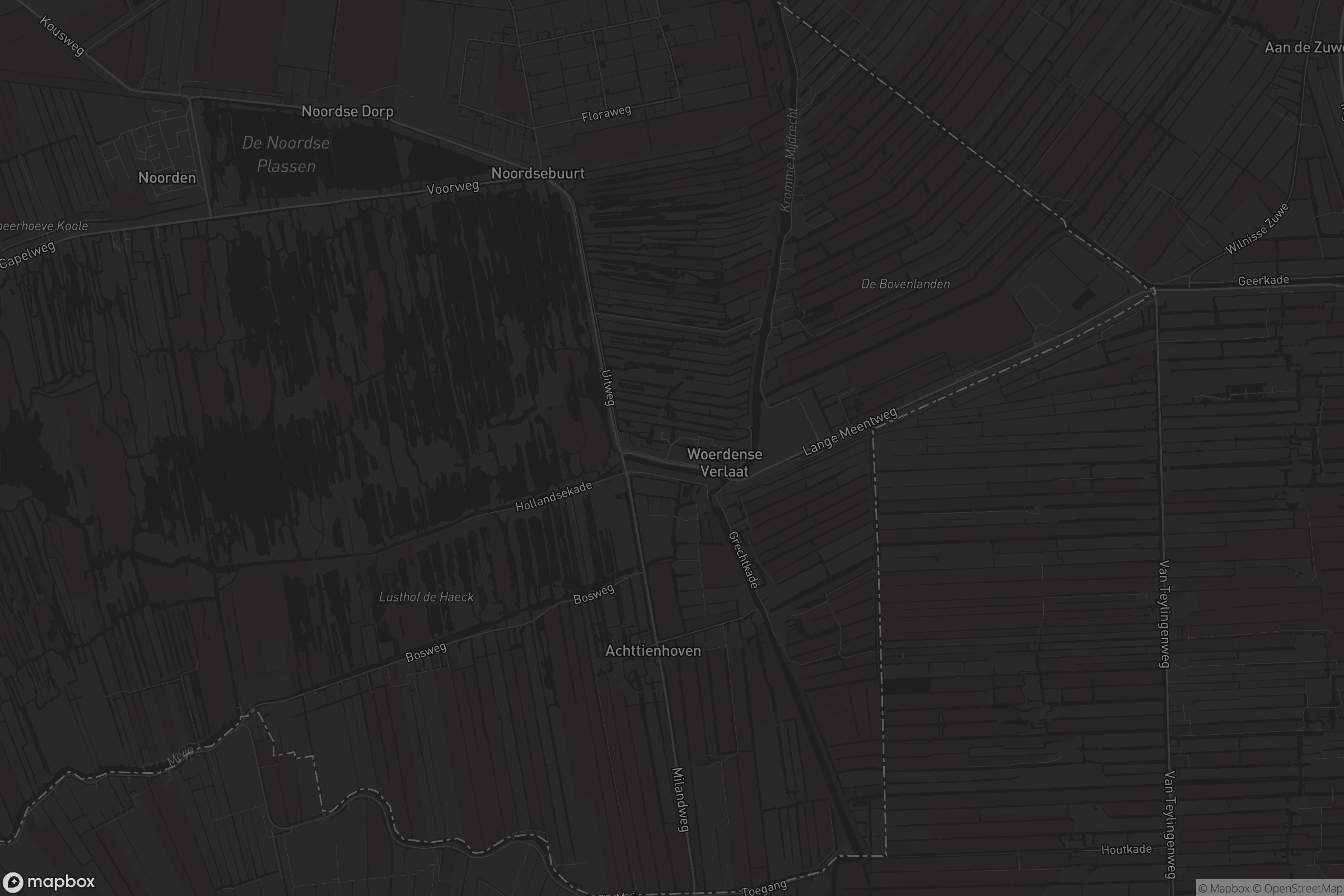 Kaart van Woerdense Verlaat