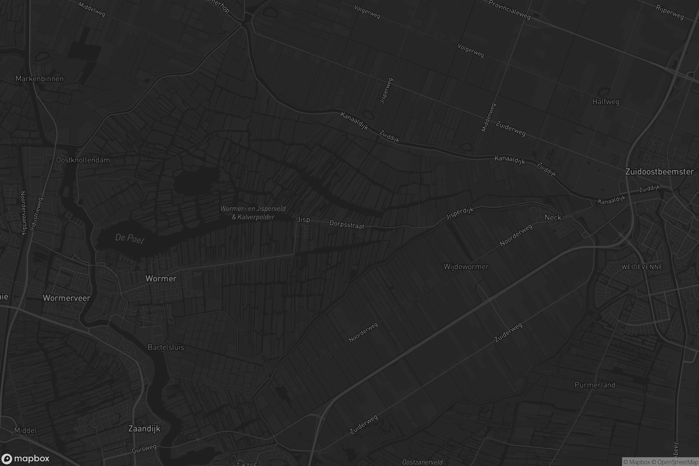 Kaart van Wormerland