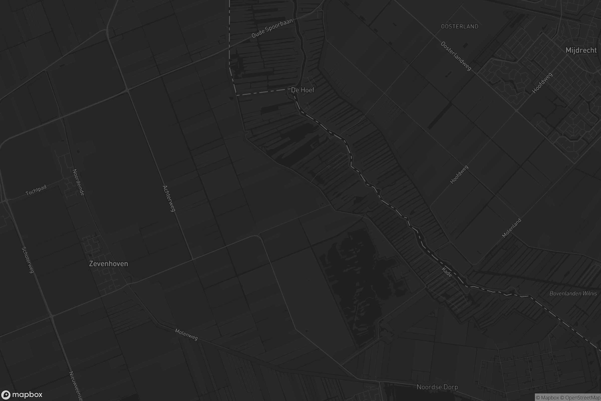 Kaart van Zevenhoven