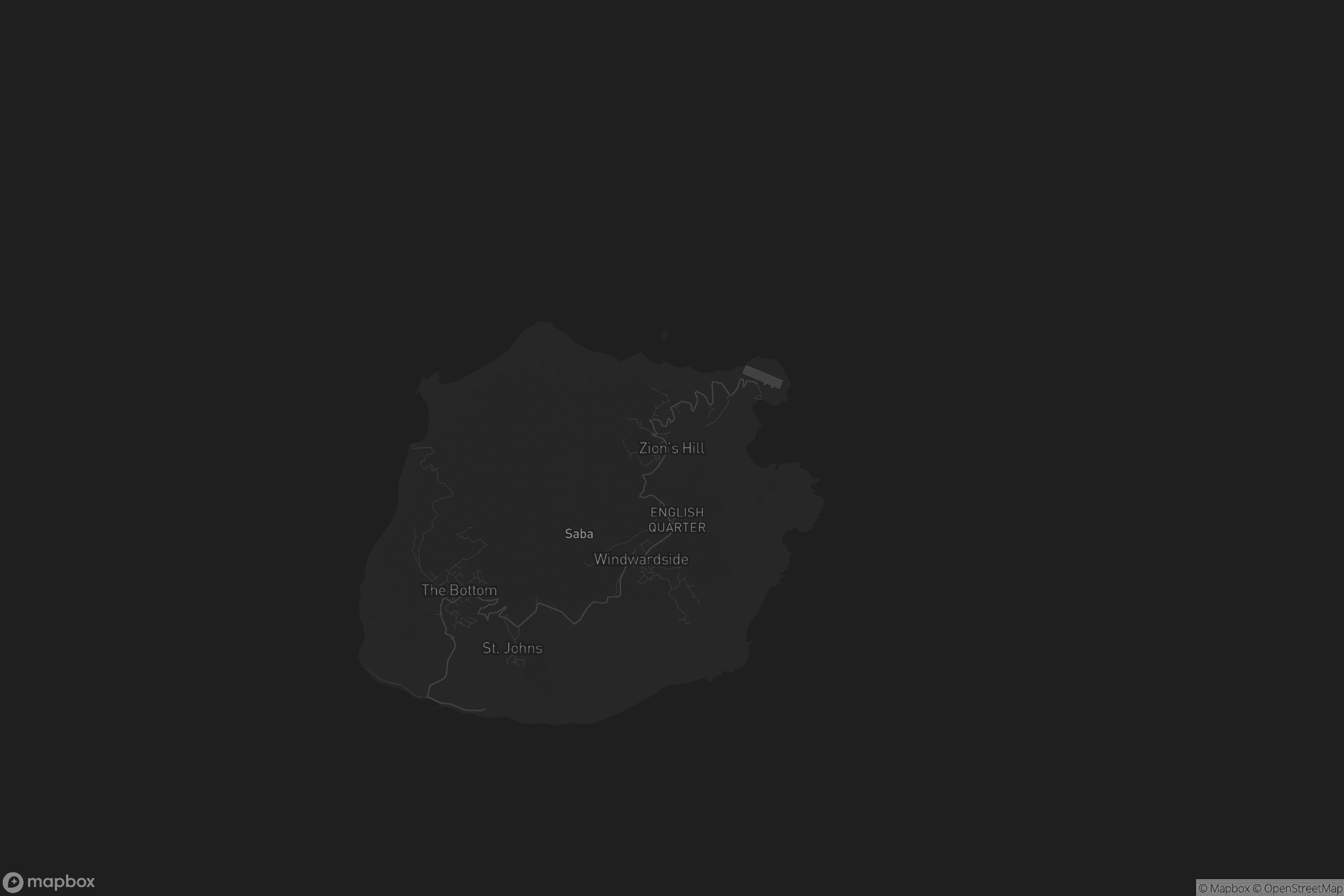 Kaart van Zion's Hill